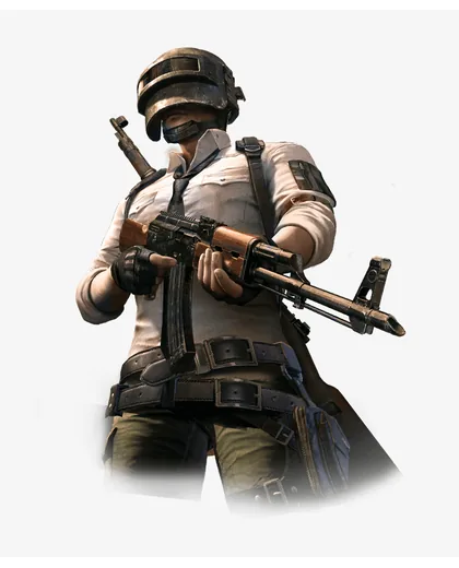 PUBG右侧装饰角色
